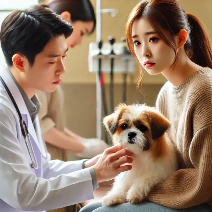 강아지 안락사 상담 이미지