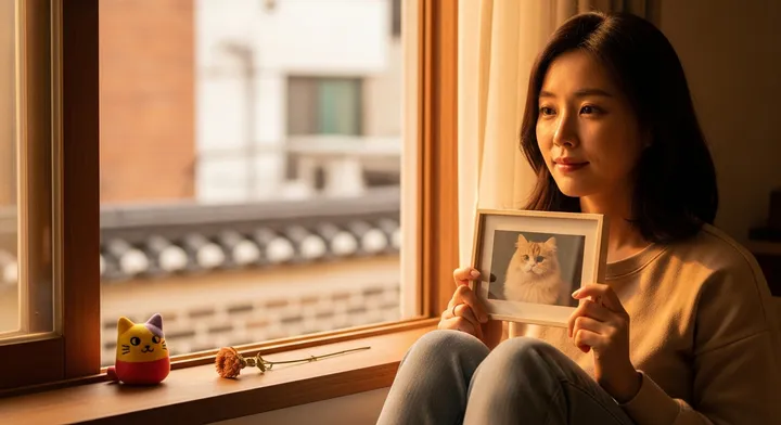 고양이를 떠나보낸 후 펫로스 감정 — 충분히 슬퍼해도 괜찮아요