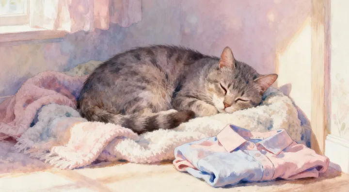 고양이 임종 전 편안한 환경 준비