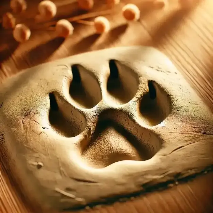 고양이 발도장 만들기