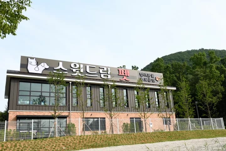 화성 강아지 화장 외관