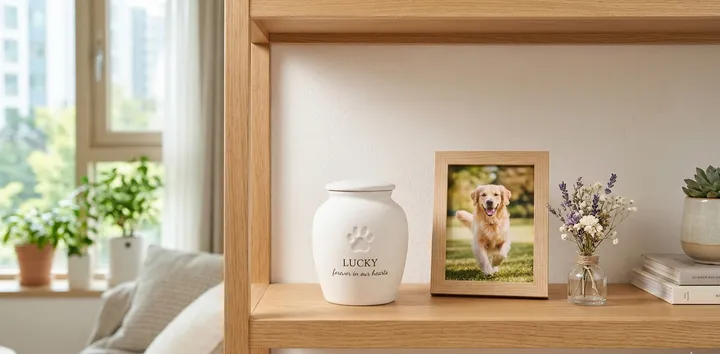 개 화장장 유골 수습 및 유골함