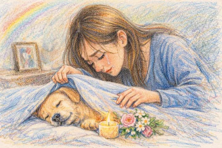 강아지 죽었을 때 대처법을 생각하는 보호자