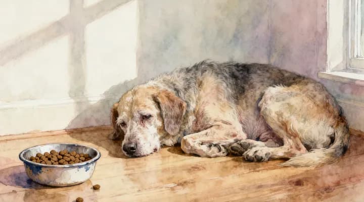 강아지 죽을 때 나타나는 대표적인 증상