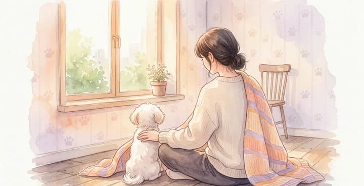 강아지 안락사 고민하는 보호자