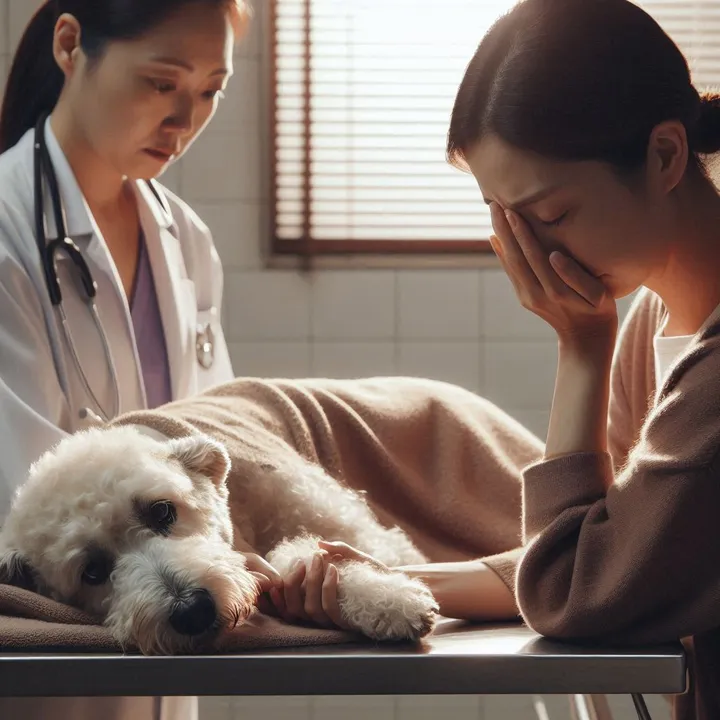 강아지 죽기 전 증상, 보호자의 고민 이미지