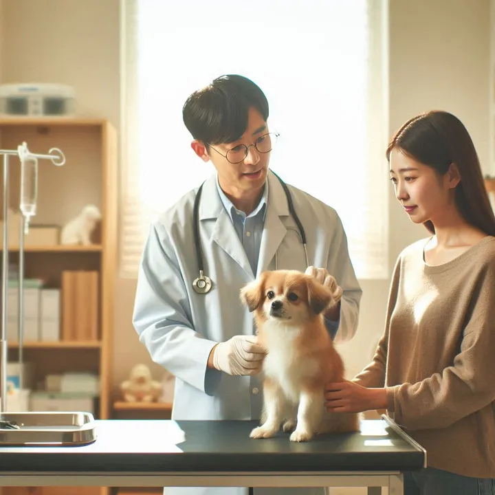 믿을 수 있는 수의사와 상담