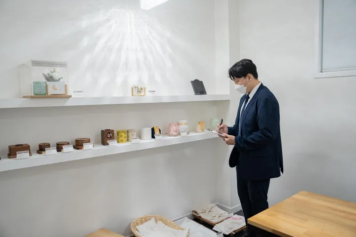 김해 동물 장례식장 엔젤스톤 내부 모습