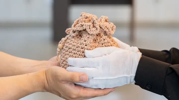 햄스터 화장 후 유골 전달