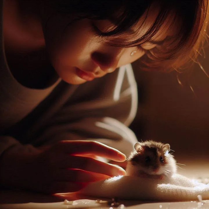 햄스터 사후 수습 방법 이미지