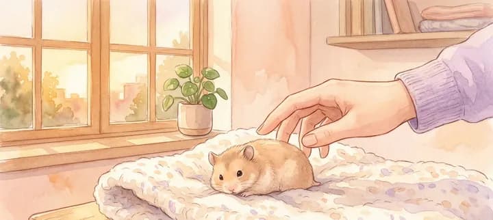 햄스터 눈뜨고 갑자기 죽었을 때 대처법