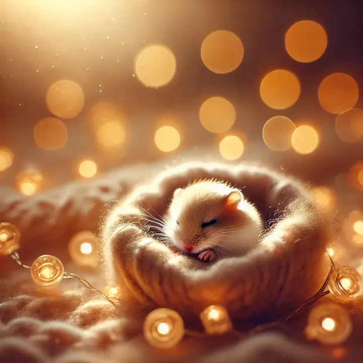 햄스터 장례식장 내부 모습