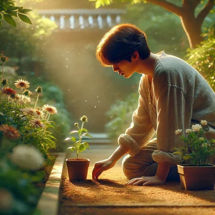 햄스터 화분장과 장례 대안을 고민하는 보호자