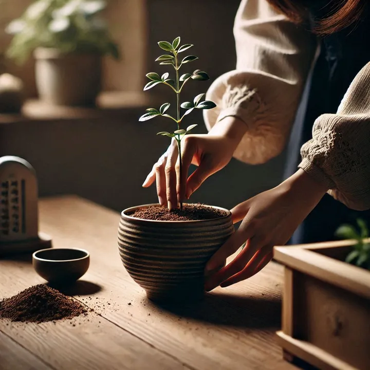 햄스터 화분장 방식을 구분해 보는 안내 이미지