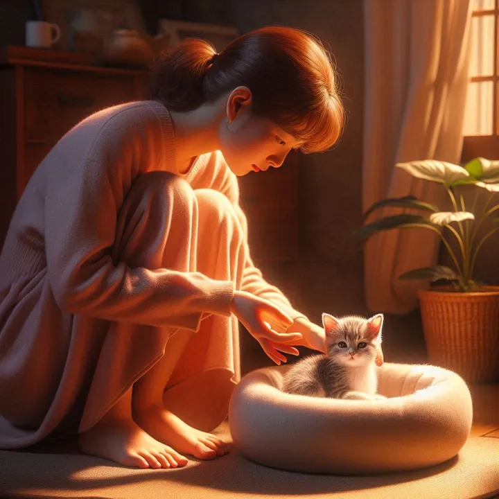 새끼고양이 죽기 전 증상 이미지